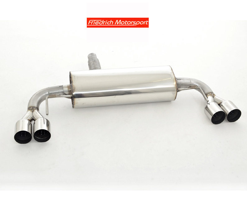 FRIEDRICH Sportauspuff / Duplex-ESD Edelstahl für: OPEL Astra K / 1.4T, 1.6T - 110,147 kW | Endrohr-Typen: alle / auch passend für OPC Line