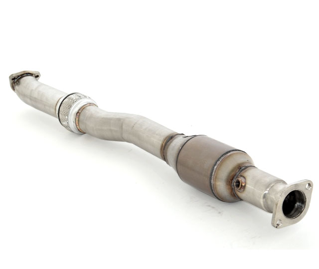 FRIEDRICH Downpipe 76mm mit Sport-Kat. für: OPEL Astra G Turbo + OPC / 2.0T - 141,147 kW / mit HJS Sport-Kat. 200cpsi / Hinweise: wird nach dem Vor-Kat. montiert, mit CH-Zulassung