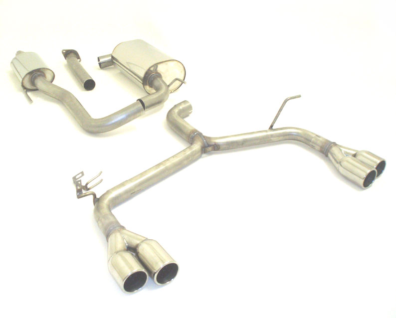 FRIEDRICH Sport-Auspuff / Duplex-Anlage 63,5mm Edelstahl für: HYUNDAI i30, incl. Coupé - GDH / 1.6T-GDI - 137 kW |  Endrohr-Typen: alle
