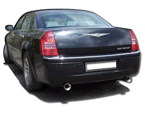 FOX Sportauspuff / Duplex-Anlage ab Kat. für: DODGE Charger  5.7 - 250kW |  mit VSD + 2 ESD  2x 100 rund  |  Hinweise: XS,17, incl. 4WD / ohne CH-Gutachten