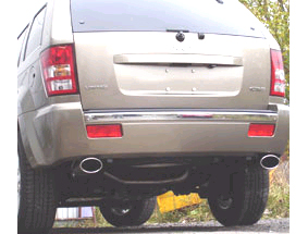 FOX Sportauspuff / Duplex-ESD für: JEEP Grand Cherokee  / WH /  3.0CRD - 160kW |  Endrohr-Typ: 2x 115x85 oval |  Hinweise: S,33