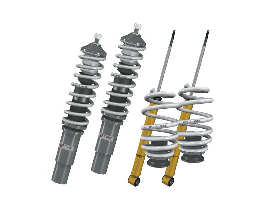 LOWTEC Gewindefahrwerk HiLow 1 für: BMW M5 - E39 | M539 / 12.98- | Tiefer mm VA/HA max.: 0-60/10-50 | Hinweise: -