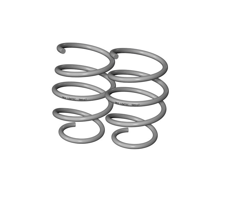 LOWTEC Sportfedern für: BMW 3  E30 | 6-Zyl. / 83-11.90 | VA-Last max. kg: 860 / Tiefer mm VA/HA: 40/-- | Hinweise: CH,99,*B1
