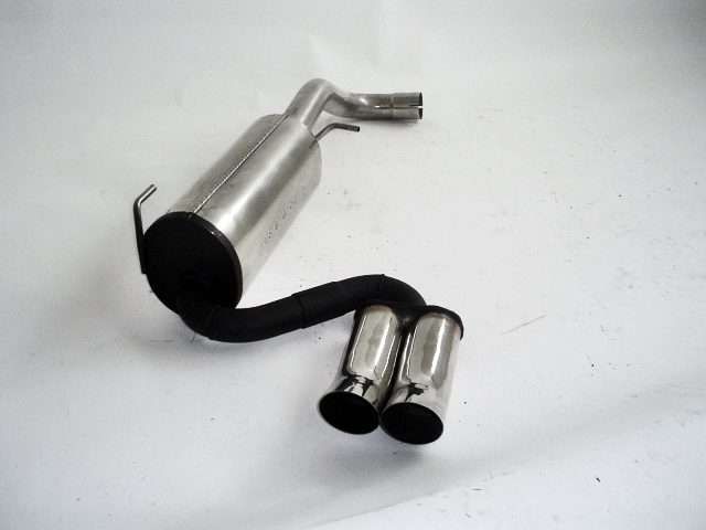 FRIEDRICH Sport-Auspuff / ESD Edelstahl, Endrohr mittig für: VW Lupo /  1.0, 1.2TDI, 1.4, 1.4 16V, 1.4TDI, 1.6, 1.7D /  - 77 kW | Endrohr-Typen: alle | Hinweise: -