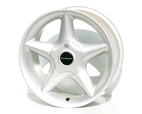 PROCAST Alurad PC1 / 7x15 - Lochkreis: 4x114,3 - ET 30 - Nabe 59,5 mm / für Mitsubishi Colt