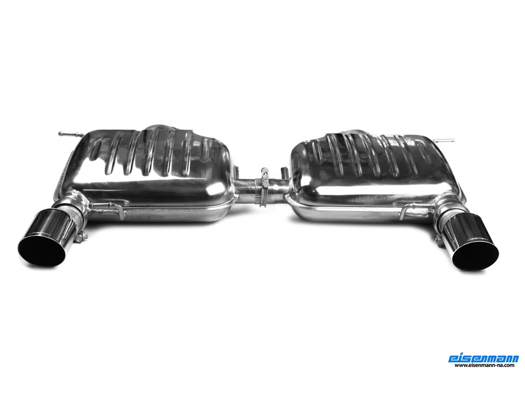 EISENMANN Sportauspuff / Duplex-ESD für: BMW 335i,335xi - E90,E91 / 225,240 kW | Endrohre: 2x 90mm rund