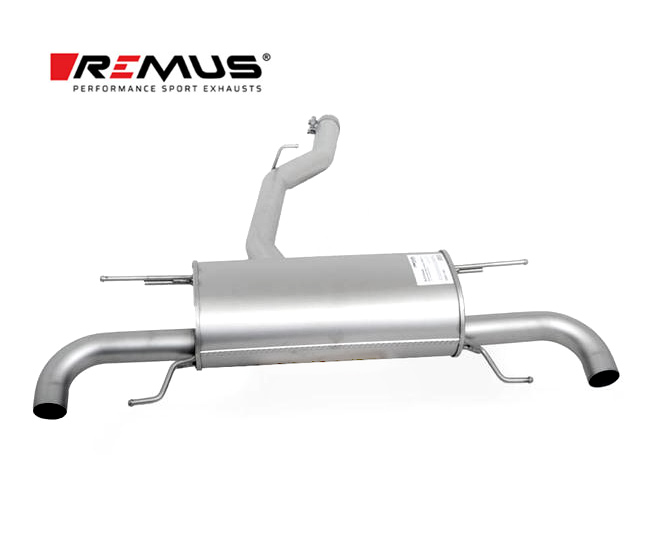 REMUS Sportauspuff / Duplex-ESD 70mm für: ALFA ROMEO Giulia Veloce - 952, 4WD / 2.0T - 206 kW |  Endrohre: ohne, Optik bleibt original