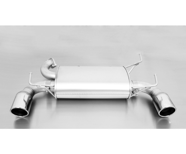 REMUS Sportauspuff / Duplex-ESD für: NISSAN 350Z - Z33 / 3.5 - 206,221 kW | mit Endrohren 2x 102 rund,schräg