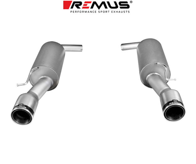 REMUS Sportauspuff / Duplex-ESD für: MINI Clubman Cooper S - R55 / 1.6T - 128 kW | Endrohre 2x 98 rund, Street Race