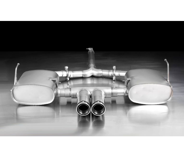 REMUS Sportauspuff / ESD für: MINI Cooper S - R50,R53 / 1.6i - 120 kW | Endrohre 2x 84 mm mittig