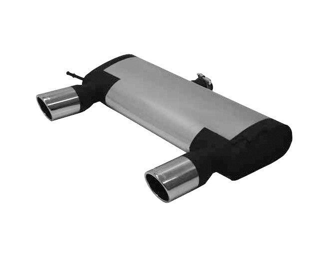 REMUS Sportauspuff / Duplex-ESD für: AUDI TT Quattro - 8N / 1.8T- 132,165 kW | mit Endrohr 2x 102 rund,schräg / für 1.8T-132 kW braucht man noch ein Montageadapter A5 für + Fr. 45.-