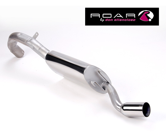 ROAR Sportauspuff Edelstahl / ESD für: ALFA ROMEO 75 2.0 TS / 1985-92 / 2.0 - 109 kW | Standard Endrohr-Typ: 1x Sport Line 73 - rund, scharf / viele weitere Endrohre gegen Aufpreis erhältlich