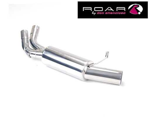 ROAR Sportauspuff Edelstahl / ESD für: FORD Escort Cosworth 4x4 / 1992-96  /  2.0T - 162 kW | Standard Endrohr-Typ: 1x Sport Line 85 oder 104 - rund, scharf / viele weitere Endrohre gegen Aufpreis erhältlich