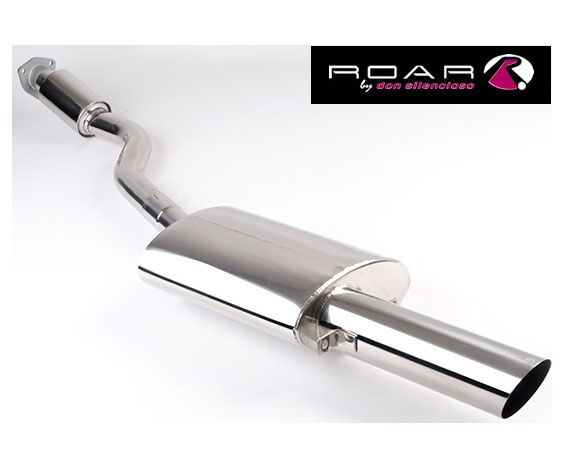 ROAR Sportauspuff Edelstahl / Anlage ab Kat. für: PORSCHE 944 Turbo S / 1990 / 2.5 - 184 kW | Standard Endrohr-Typ: Sport Line 85 oder 104 - rund, scharf / viele weitere Endrohre gegen Aufpreis erhältlich