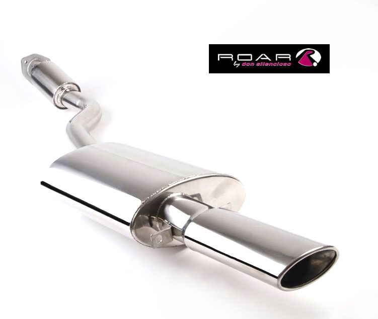 ROAR Sportauspuff Edelstahl / Anlage ab Kat. für: PORSCHE 944 S2 / 1988-91 / 3.0 - 155 kW | Standard Endrohr-Typ: Sport Line 85 oder 104 - rund, scharf / viele weitere Endrohre gegen Aufpreis erhältlich