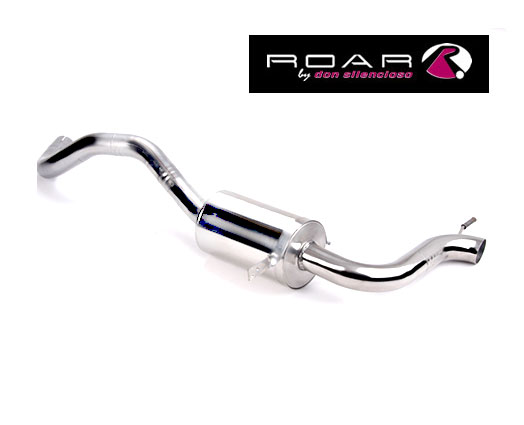 ROAR Sportauspuff Edelstahl / ESD für: RENAULT Mégane RS275 /  2.0T - 201 kW |  Endrohr-Typ: wie original, Optik bleibt gleich