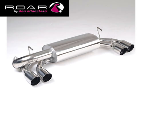 ROAR Sportauspuff Edelstahl / Duplex-ESD für: SUBARU Impreza WRX STi / 2008- / 2.5T - 221 kW | Standard Endrohr-Typ: Sport Line 4x 85 rund, scharf / viele weitere Endrohre gegen Aufpreis erhältlich