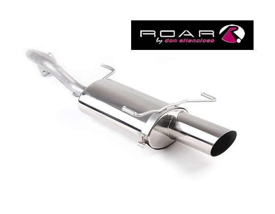 ROAR Sportauspuff Edelstahl / ESD für: TOYOTA Celica - T20 / 1994-99 /  2.0 16V - 129 kW | Standard Endrohr-Typ: Sport Line 85 oder 104 - rund, scharf / viele weitere Endrohre gegen Aufpreis erhältlich