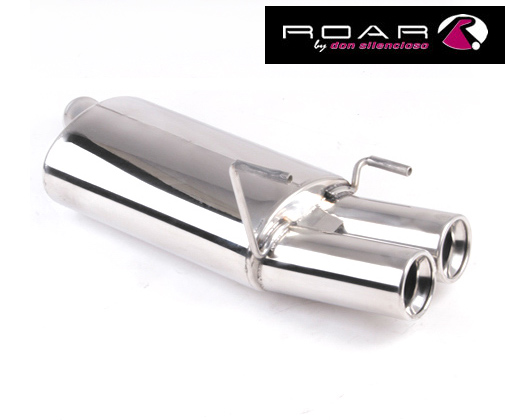 ROAR Sportauspuff Edelstahl / ESD für: MERCEDES 300SL - R129 / 1989-93 /  3.0 24V - 170 kW | Standard Endrohr-Typ: Sport Line 85 oder 104 - rund, scharf / viele weitere Endrohre gegen Aufpreis erhältlich