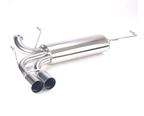 ROAR Sportauspuff Edelstahl / ESD für: PEUGEOT 206 RC / 2.0 - 130 kW | Standard Endrohr-Typ: 2x Sport Line 85 - rund, scharf / viele weitere Endrohre gegen Aufpreis erhältlich