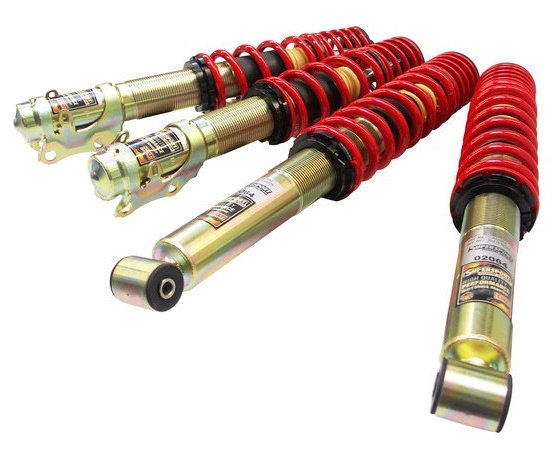 SUPERSPORT Gewindefahrwerk für: VW Golf 3 | 1HXO /  | VA-Last max. kg: 980 | Tiefer mm VA/HA: 40-60 / 40-60 | Hinweise: -