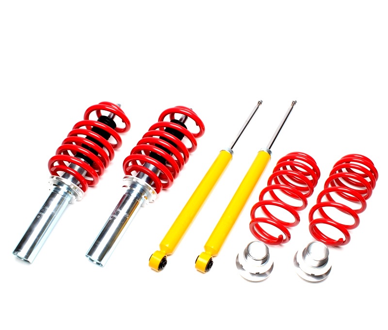 TA TECHNIX Gewindefahrwerk für: AUDI A4 - B8,8K Lim.,Avant,Cabrio / inkl. Quattro + S4, RS4  |  VA/HA-Last max. kg: 1270/1365 | Tiefer mm VA/HA: 20-60/20-60 |  Hinweise: G2, exkl. Modelle mit Luftfederung, elektr. Dämpferverstellung