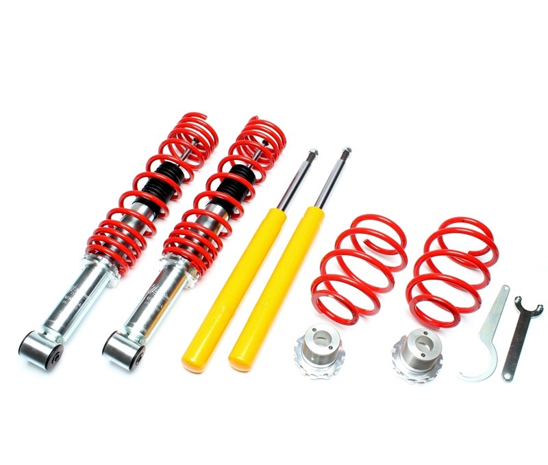 TA TECHNIX Gewindefahrwerk für: AUDI 80/90/Coupé - 89,B3, excl. Quattro / 1986-91 |  VA/HA-Last max. kg: 1100/870 | Tiefer mm VA/HA: 20-50/20-50 | Hinweise: 4,G1a