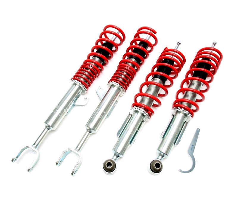 TA TECHNIX Gewindefahrwerk für: BMW 5-er - F10, Lim. / 2003-10  |  VA/HA-Last max. kg: 1280/1450  | Tiefer mm VA/HA: 30-50/30-50 | Hinweise: exkl. Luftfederung, EDC, X-Modelle