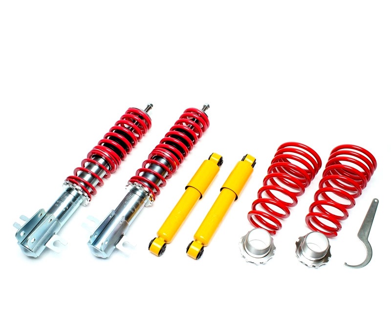 TA TECHNIX Gewindefahrwerk für: FIAT Punto - 176, incl. GT  |  VA/HA-Last max. kg: 850/700  | Tiefer mm VA/HA: 30-60/30-60 | Hinweise: G2