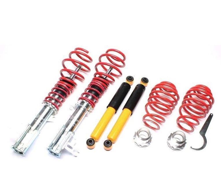 TA TECHNIX Gewindefahrwerk für: OPEL Astra H, inkl. GTC, TT / 2004-14  / VA/HA-Last max. kg: 1060/940  | Tiefer mm VA/HA: 30-60/30-60 | Hinweise: 5,G2, exkl. Modelle mit IDS-Fahrwerk