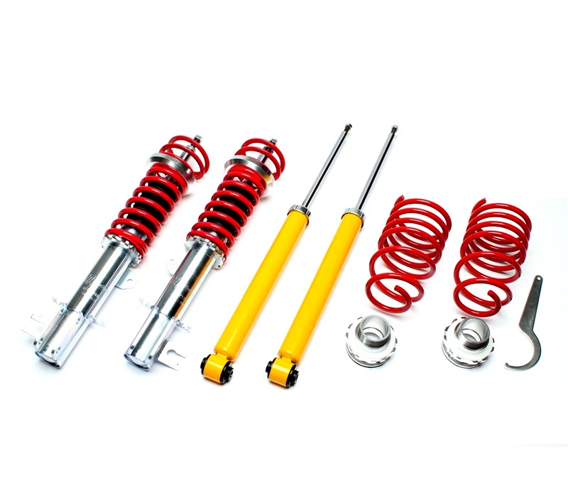 TA TECHNIX Gewindefahrwerk für: ALFA ROMEO 147, 147 GTA |  VA/HA-Last max. kg: 1060/980  | Tiefer mm VA/HA: 20-50/20-50 | Hinweise: -