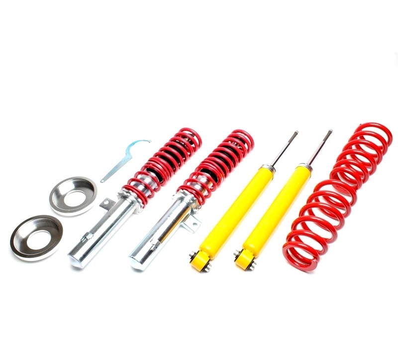 TA TECHNIX Gewindefahrwerk für: PEUGEOT 406 /  Lim.,Coupé / VA/HA-Last max. kg: 1230/1200  |  Tiefer mm VA/HA: 20-55 / Fix 40  |  Hinweise: -