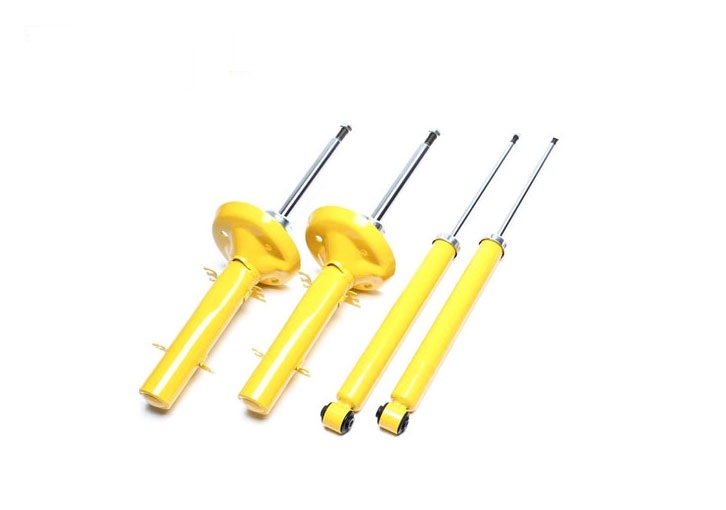 TA-TECHNIX Sport-Stossdämpfer, gekürzt / Vorne + hinten für: VW Golf 1 | 17, 155 / 4.74-12.83 /  Stossdämpfer-Satz, 4 Stück