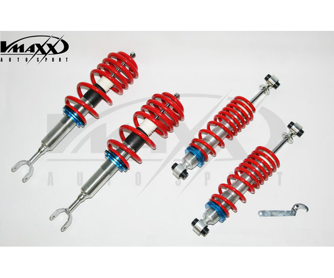 V-MAXX Gewindefahrwerk für: AUDI RS4 Avant - B5 / 2000-01 | VA-Last max. kg: - | Tiefer mm VA/HA: 10-30 / 10-30 | Hinweise: 2