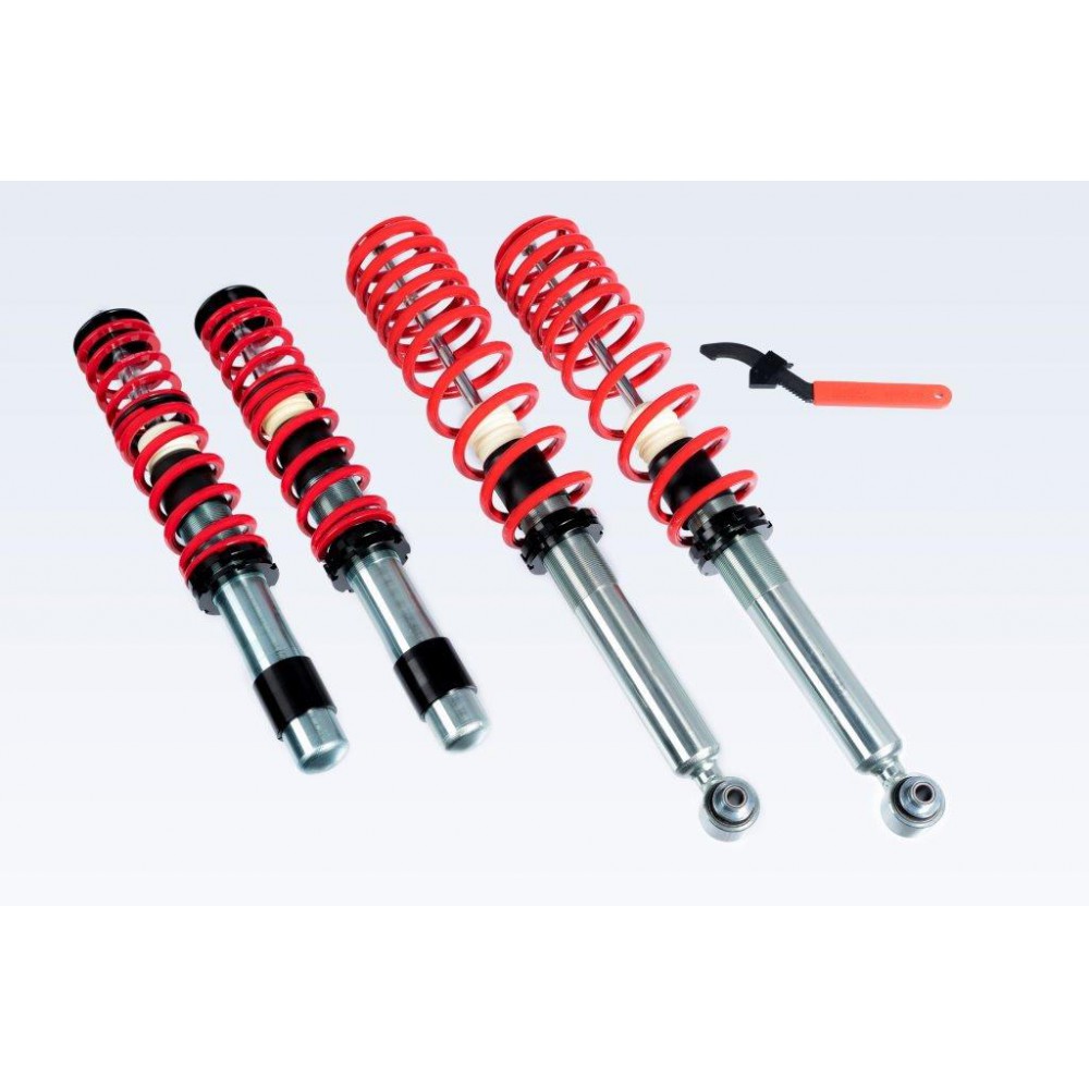 V-MAXX Gewindefahrwerk für: BMW 520i-530i,525tds,530d | E39 Lim.  /  95-03 | VA-Last max. kg: - | Tiefer mm VA/HA: 40-60 / 30-60 | Hinweise: 2,5,G8