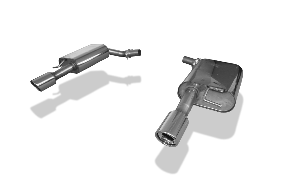 FOX Sportauspuff / Duplex-ESD f&uuml;r: AUDI A6, A6 Quattro, Allroad - 4F, Lim., Avant / 2.0, 2.4, 2.8, 3.0, 3.2 / 125-188kW | Endrohr-Typ: 2x 90 rund | Hinweise: S, 17