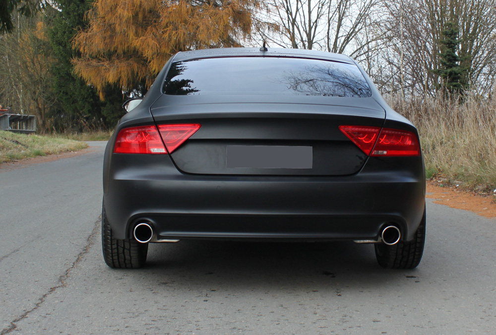 FOX Sportauspuff / Duplex-ESD f&uuml;r: AUDI A7 Quattro - 4G / 3.0TFSI - 220, 228 kW | Endrohr-Typ: 2x 100 rund | Hinweise: S, 16