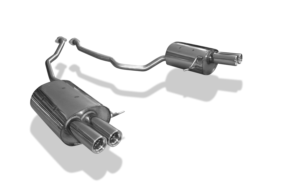FOX Sportauspuff / Duplex-ESD f&uuml;r: BMW X5 - E53 / 3.0i, 4.4i / -210kW | Endrohr-Typ: 4x 76 rund | Hinweise: S, 13