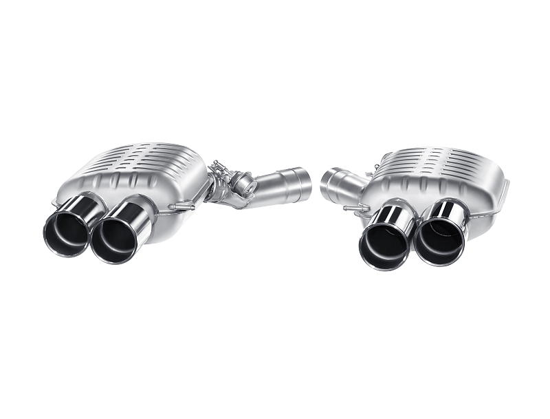 EISENMANN Sportauspuff / Duplex-ESD für: BMW M5 - F10 / 412,423,441 kW | Endrohre: 4x 102mm rund / mit Soundklappe