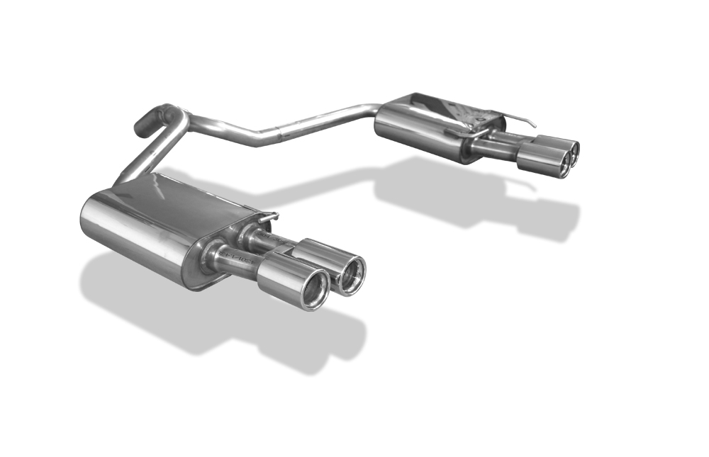 FOX Sportauspuff / Duplex-ESD f&uuml;r: FORD Mondeo Lim., Turnier / 2.0i, 1.8TDCI, 2.0TDCI, 2.2TDCI-114kW / 107, 74, 96, 103kW | Endrohr-Typ: 2x 80 rund, Links-rechts | Hinweise: S, 13