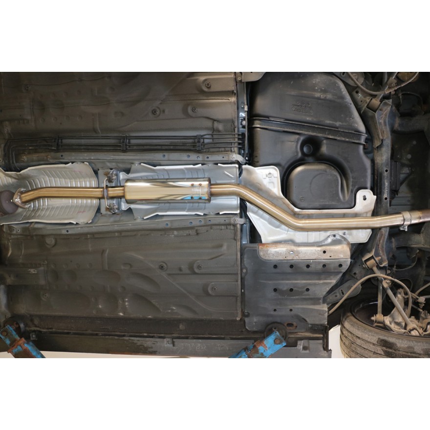 FOX Sport-Auspuff Edelstahl f&uuml;r: HONDA Accord - CU2 / 2.4i - 148 kW | Vorschalld&auml;mpfer | Hinweise: XS