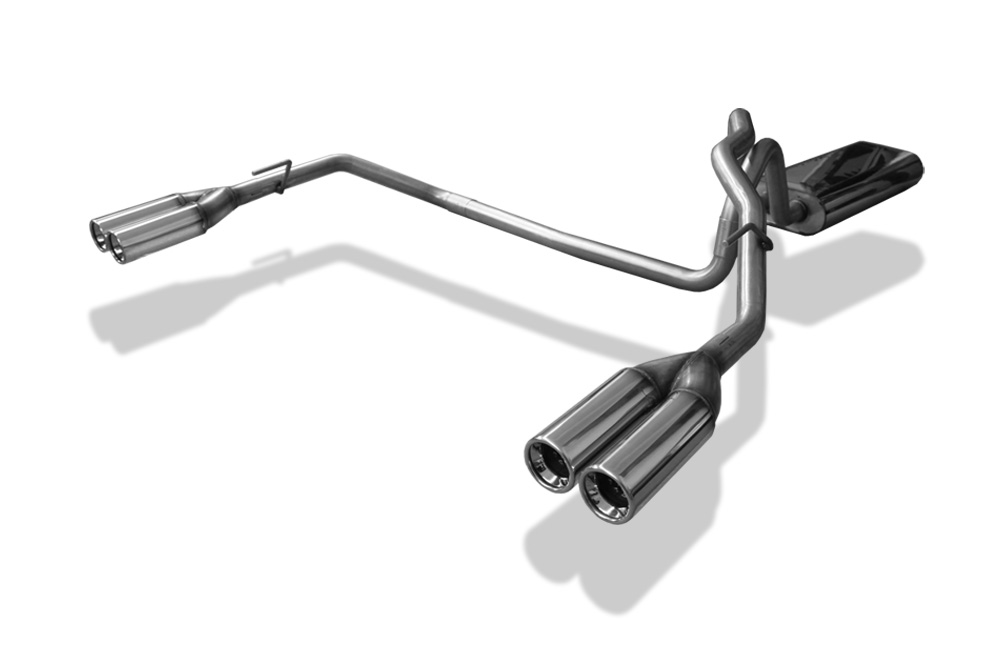 FOX Sportauspuff / Duplex-ESD f&uuml;r: JEEP Grand Cherokee / WG, WJ / 4.0, 4.7, 2.7CRD, 3.1CRD / 103-164kW | Endrohr-Typ: 4x 80 rund | Hinweise: S, 13