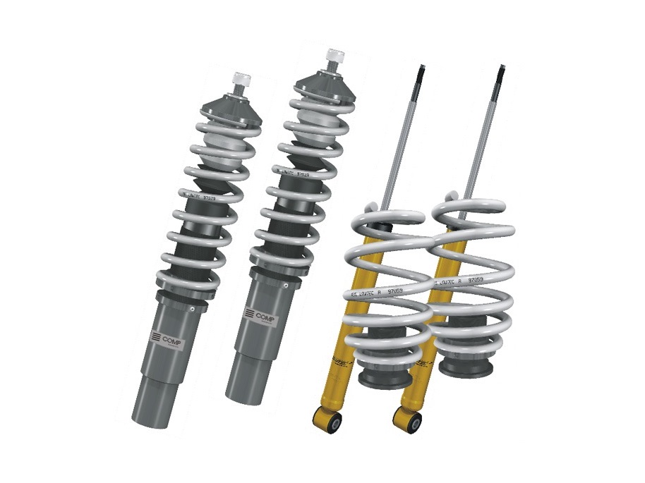 LOWTEC Gewindefahrwerk HiLow 1 für: VW Fox / 5Z | Tiefer mm VA/HA: 0-60/0-60 | Hinweise: G2,G7
