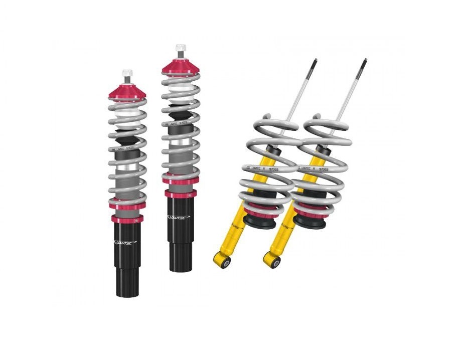 LOWTEC Gewindefahrwerk HiLow 2 Street für: VW Fox | 5Z / 4.05- | Tiefer mm VA/HA max.: 0-60/0-60 | Hinweise: G2,G7
