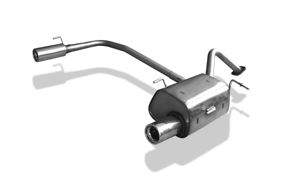 FOX Sportauspuff / Duplex-ESD f&uuml;r: NISSAN Micra - K11 / 93-2000 / 1.0, 1.3 | Endrohr-Typ: 2x 80 rund | Hinweise: S, 13