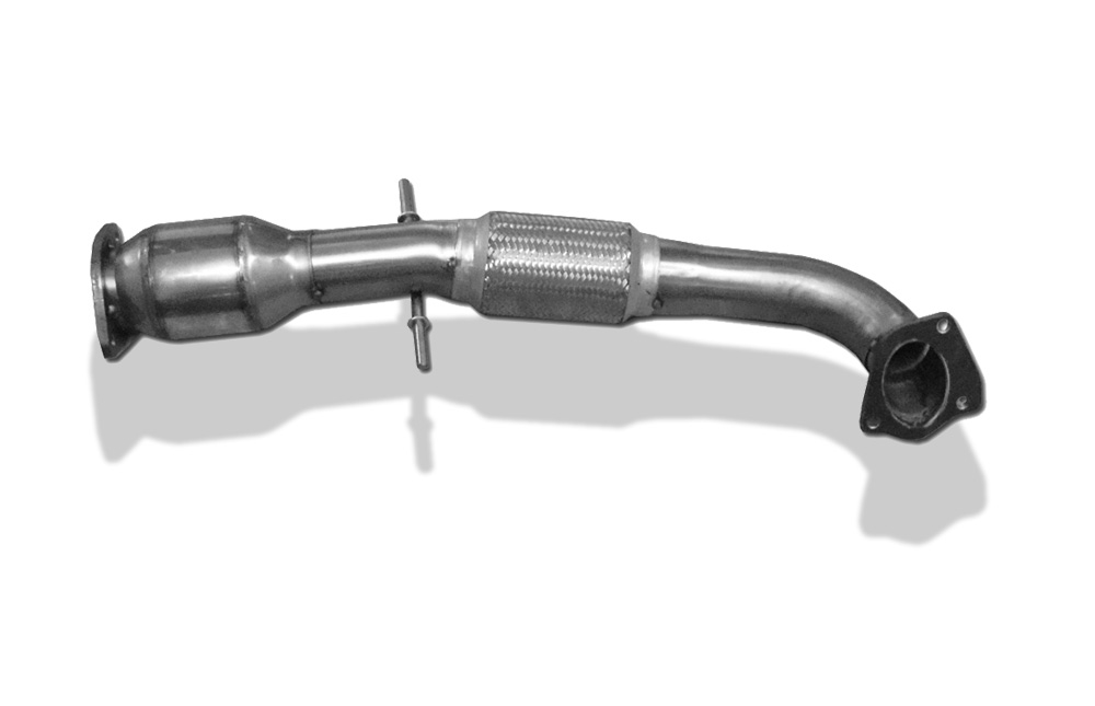 FOX Downpipe 76mm f&uuml;r: OPEL Astra J OPC / 2.0T - 206 kW / Euro 5 Norm | mit HJS Sport-Kat. 200 cpsi / mit CH-Gutachten