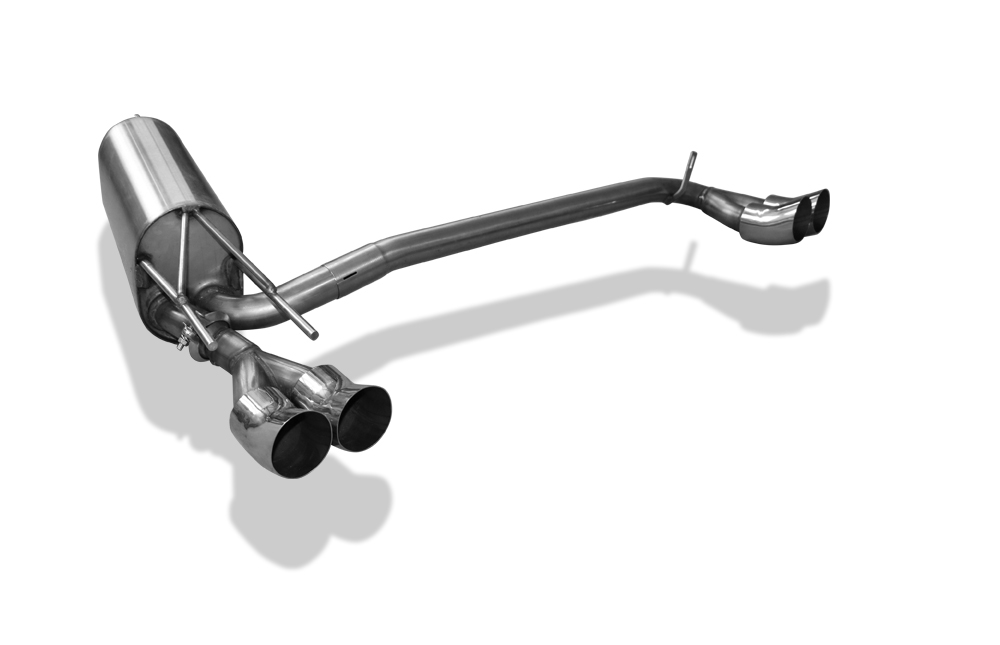 FOX Sportauspuff / Duplex-ESD f&uuml;r: OPEL Calibra A / 92- / 2.0 16V, V6 | Endrohr-Typ: 4x 76 DTM | Hinweise: S, 18