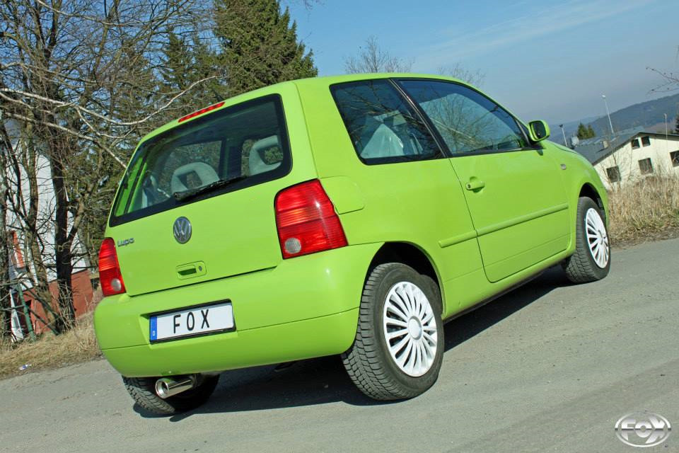 FOX Sportauspuff / ESD f&uuml;r: SEAT Arosa / 6H / 97- / 1.0, 1.4, 1.4D -44 kW | Endrohr-Typ: 1x 90 rund | Hinweise: S, 13