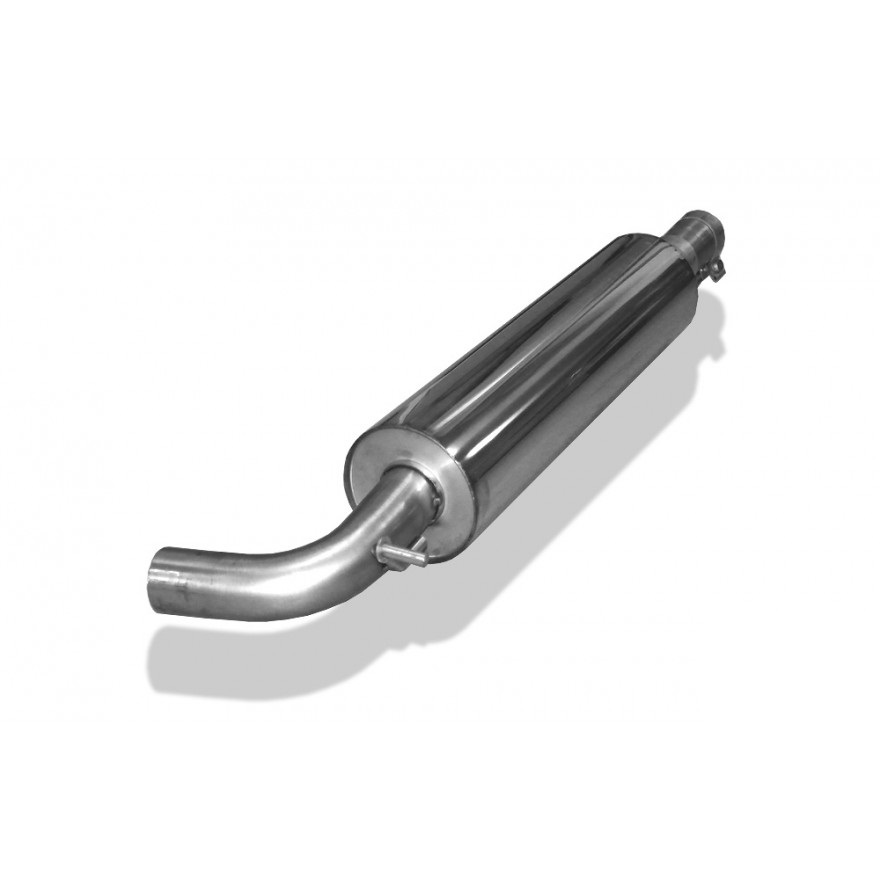 FOX Sportauspuff/ MSD 70mm f&uuml;r: SEAT Leon ST Cupra - 5F / 2.0TSI - 195, 206, 213 | Mittelschalld&auml;mpfer - nur passend zu FOX ESD