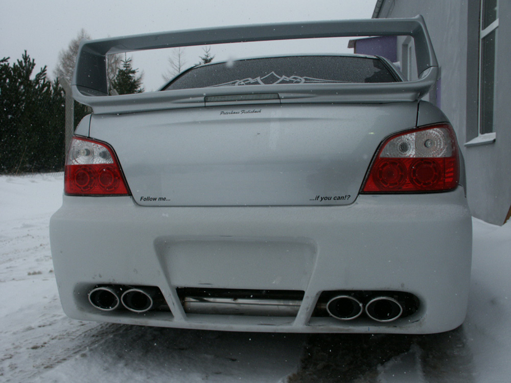 FOX Sportauspuff / Duplex-ESD f&uuml;r: SUBARU Impreza WRX, STi / GG, GD / 2000- / 160, 165, 195kW | Endrohr-Typ: 4x 115x85 oval | Hinweise: S, 33
